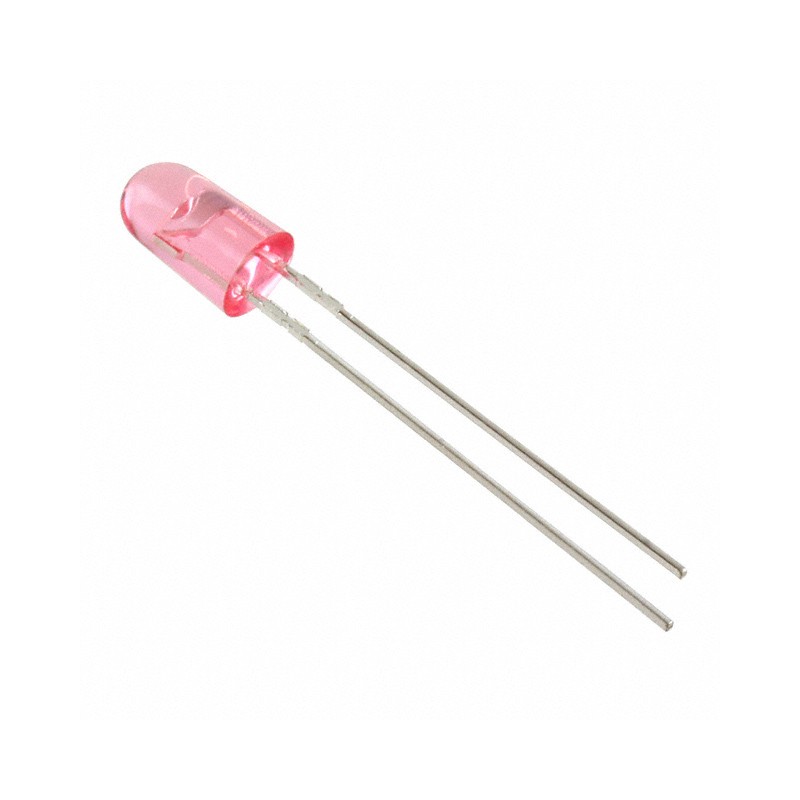 1 pcs : HLMP-BG01-MN000 - LED RED CLEAR 5MM OVAL T/H