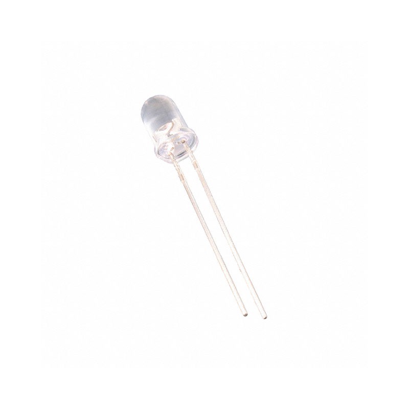 1 pcs : QBL8IB15C - LED BLUE CLEAR T-1 3/4 T/H