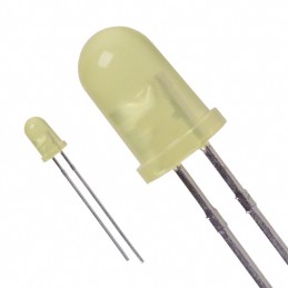 1 pcs : LTL-307Y - LED YELLOW DIFFUSED T-1 3/4 T/H