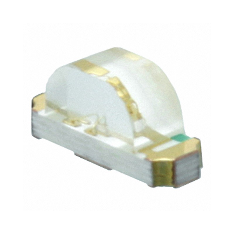 1 pcs : 5988370117F - LED GREEN CLEAR 1208 R/A SMD