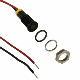 1 pcs : Q6F7BXXY02E - LED PM INDICATOR FLUSH YLW