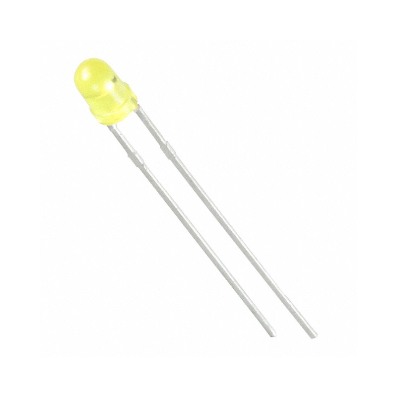 1 pcs : WP710A10YD5V - LED YELLOW DIFFUSED T-1 T/H