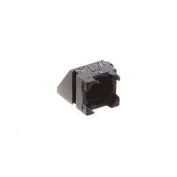 1 pcs : PCH_175 - LED SOCKET 5MM RA BLACK NYLON