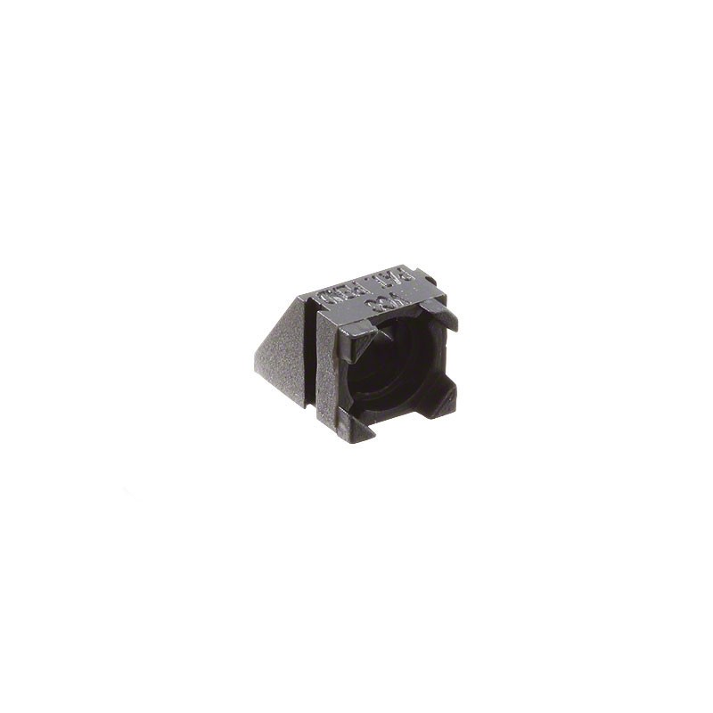 1 pcs : PCH_175 - LED SOCKET 5MM RA BLACK NYLON