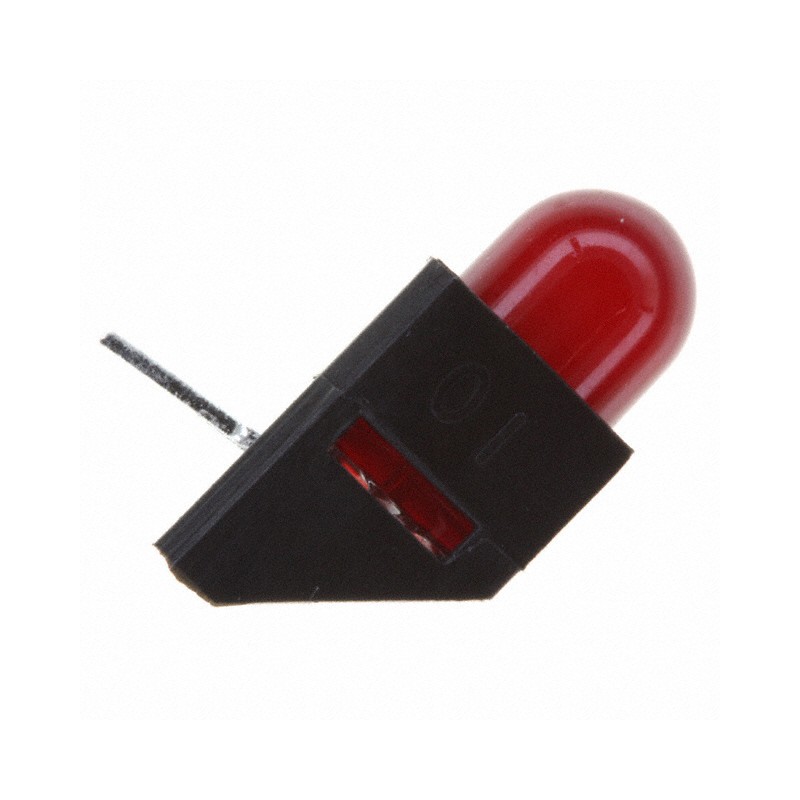 1 pcs : HLMP-3301-D00B2 - LED CBI 5MM RED RA HOUSING