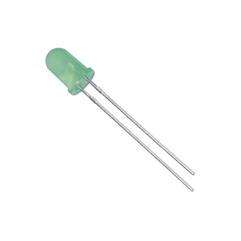 1 pcs : QBL8IG60D - LED GREEN DIFFUSED T-1 3/4 T/H