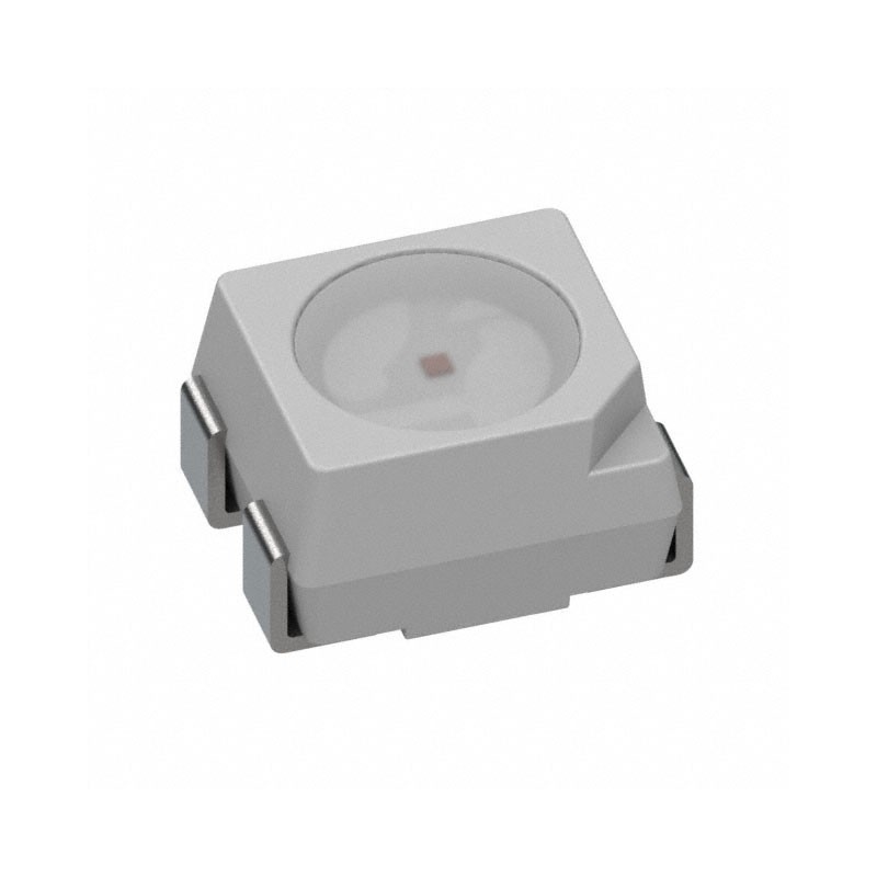 1 pcs : HSMZ-A400-V30M1 - LED RED CLEAR 4PLCC SMD