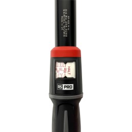 1 pcs - RS PRO Click Torque Wrench, 80 - 400Nm, 3/4 in Drive, Square Drive