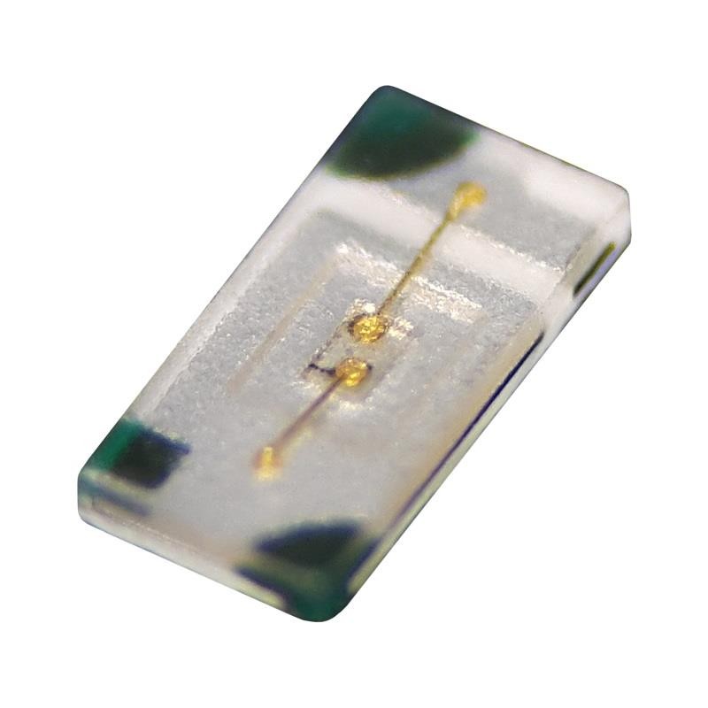 1 pcs : B19Y1UYG-20C000313U1930 - LED GREEN CLEAR 0603 SMD