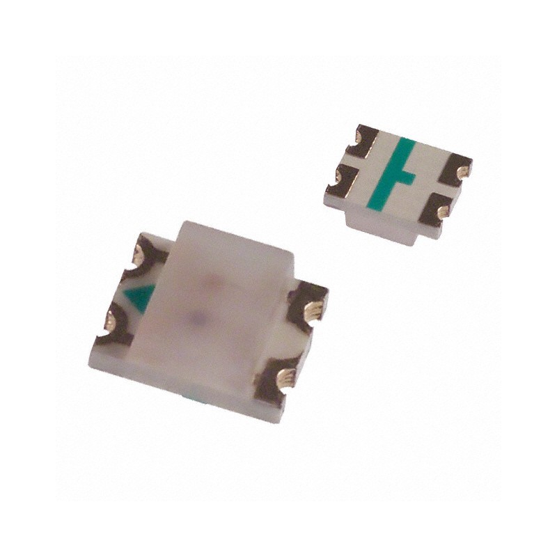 1 pcs : HSMF-C158 - LED AMBER/GREEN DIFF CHIP SMD