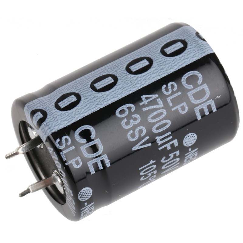 1 pcs - Cornell-Dubilier 4700μF Aluminium Electrolytic Capacitor 50V dc, Snap-In - SLP472M050C5P3