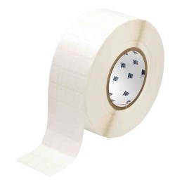 1 Reel of 10000 - Brady R4900 White Label Roll, 12.7mm Width, 19.05mm Height, 10000Per Roll Qty