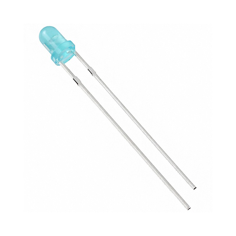 1 pcs : VAOL-3LSBY1 - LED BLUE DIFFUSED T/H