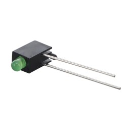 1 pcs : H125CGD-LP - LED CBI 3MM GREEN DIFF RA