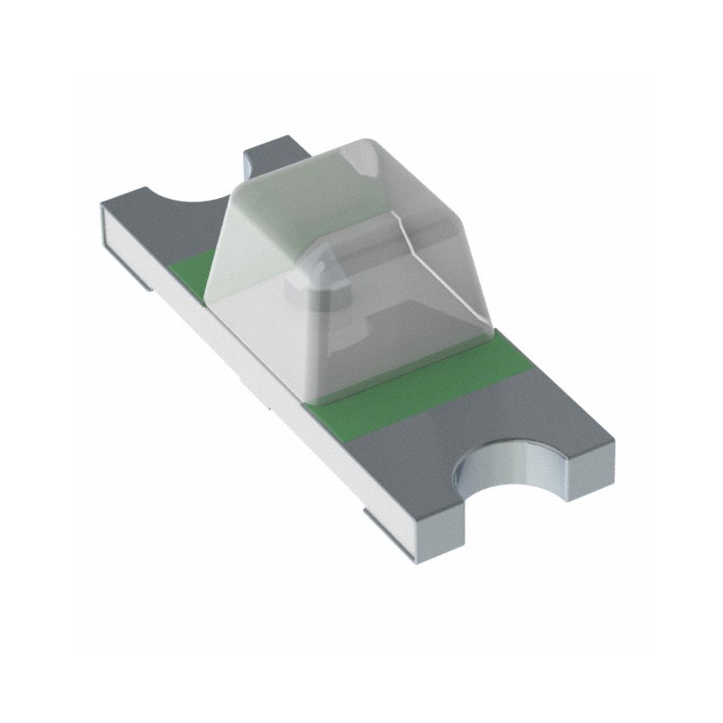 1 pcs : IN-S124ARG - LED GREEN CLR 1204 SMD BOT ENT