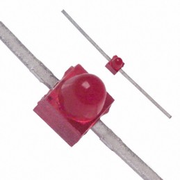 1 pcs : HLMP-7000 - LED RED DIFFUSED AXIAL T/H AXIAL