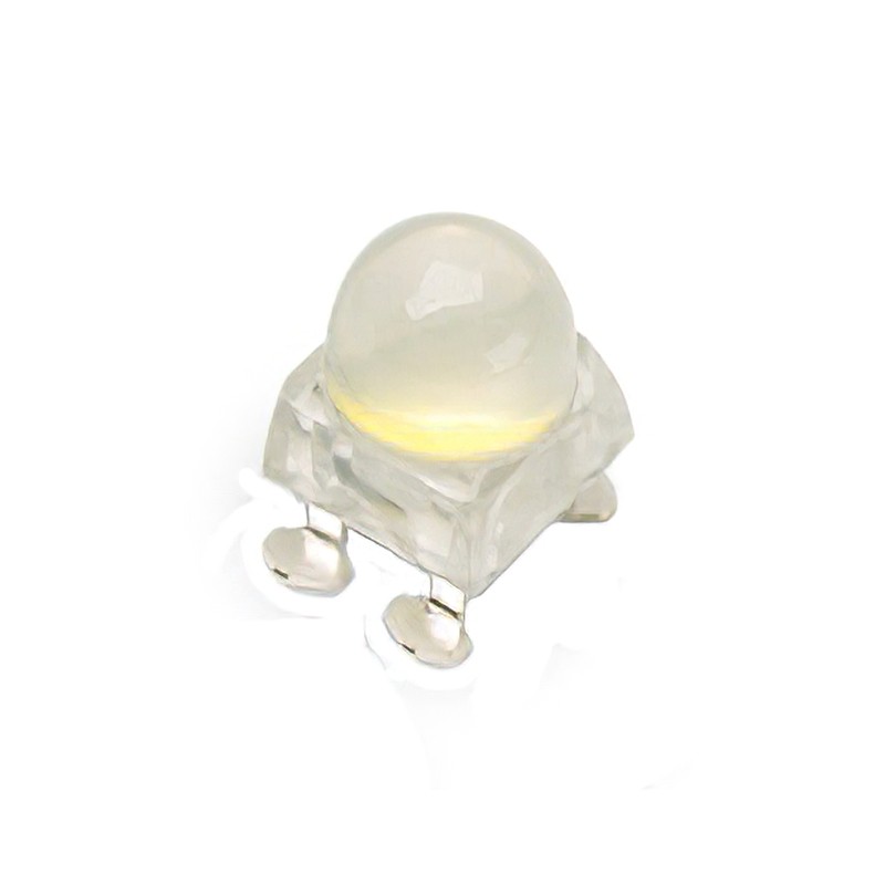 1 pcs : ALMD-CY3G-YZ002 - LED WHITE RND DIFF 4SMD