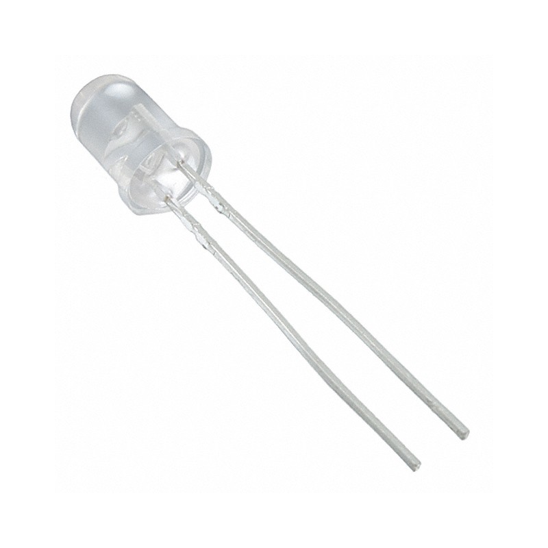 1 pcs : HLMP-EL2A-YZKDD - LED AMBER CLEAR T-1 3/4 T/H