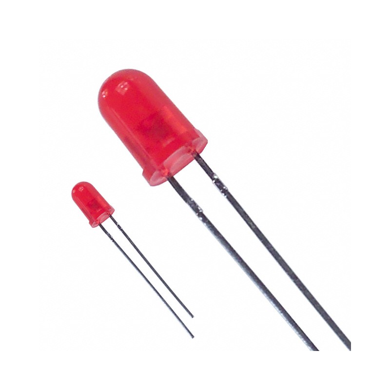 1 pcs : LTL-4223 - LED RED DIFFUSED T-1 3/4 T/H