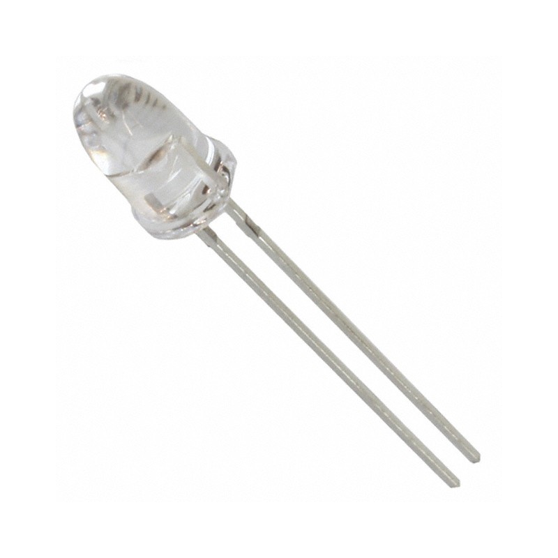 1 pcs : MV8114 - LED RED CLEAR T-1 3/4 T/H