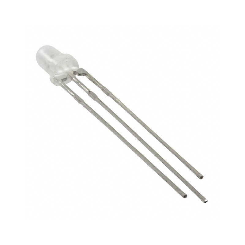 1 pcs : WP3VEGW - LED GREEN/RED DIFFUSED T-1 T/H