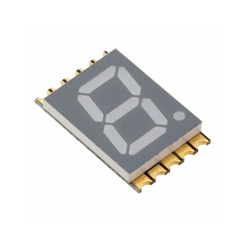 1 pcs : VDMR10A1 - DISPLAY 7SEG 0.39' SGL RED 10SMD