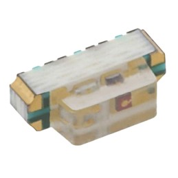 1 pcs : EASV2010RWA0 - LED RED/WHITE DIFFUSED 4SMD R/A