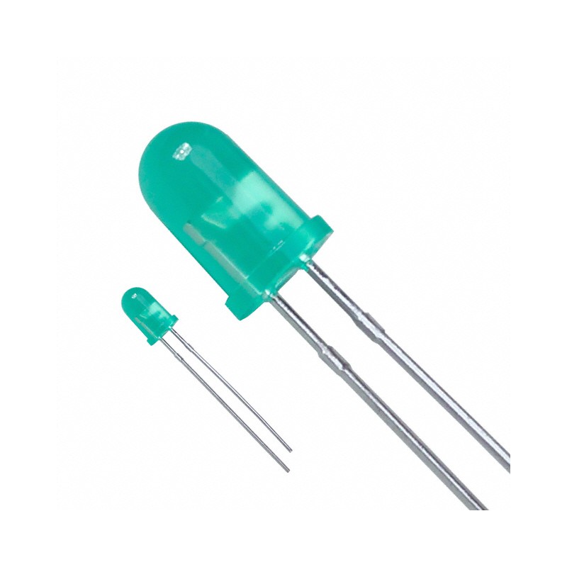 1 pcs : LTL-307G - LED GREEN DIFFUSED T-1 3/4 T/H