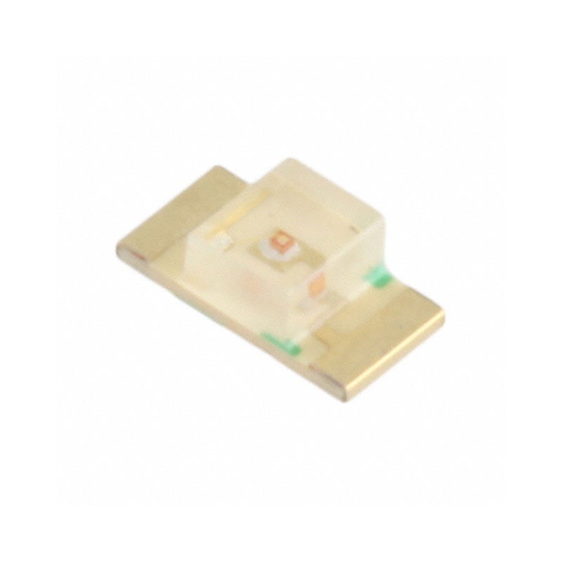 1 pcs : APTR3216SGC - LED GREEN CLEAR 2SMD BOTTOM ENT