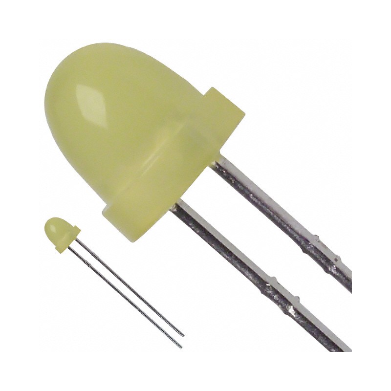 1 pcs : SSL-LX5063YD - LED YELLOW DIFFUSED T-1 3/4 T/H