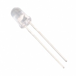 1 pcs : HLMP-EL1G-130DD - LED AMBER CLR T-1 3/4 T/H