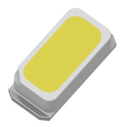 1 pcs : IN-P18AT5UW - LED WHITE DIFFUSED 2PLCC SMD