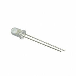 1 pcs : BL-BGX3V4V-1 - LED GREEN CLEAR T-1 3/4 T/H