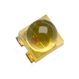 1 pcs : ALMD-EL3D-WY002 - LED AMBER CLEAR 4SMD