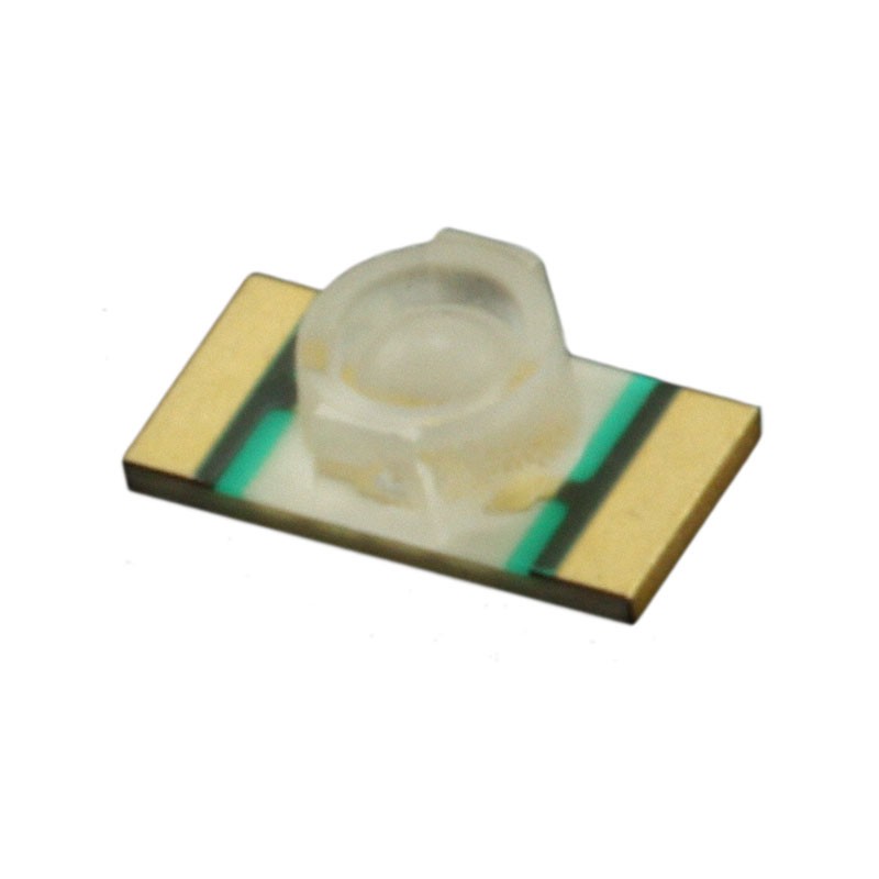 1 pcs : 5976001607F - LED RED CLEAR 1206 SMD