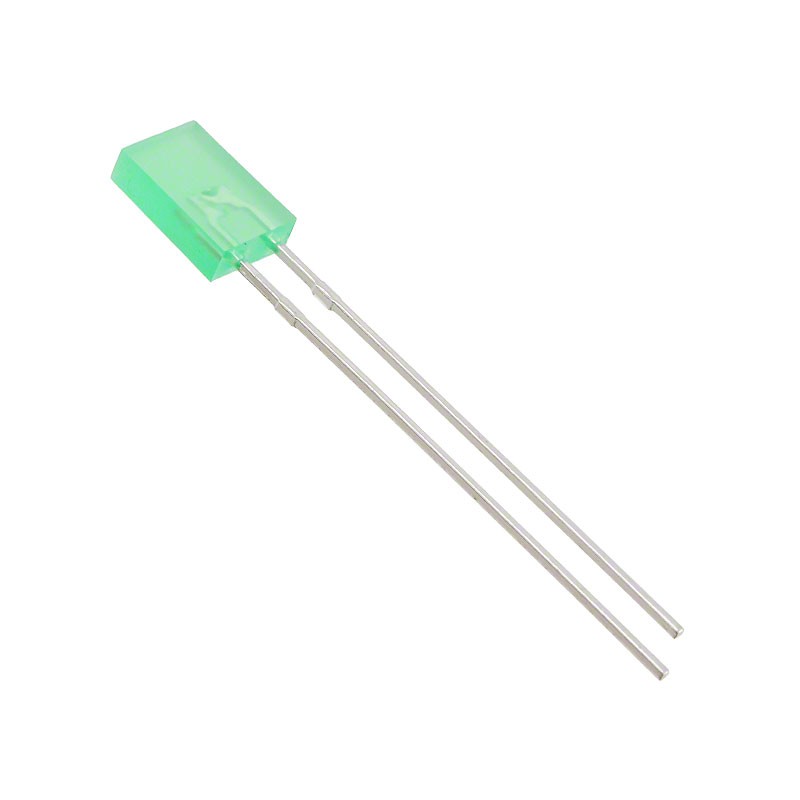 1 pcs : LTL-433G - LED GREEN DIFFUSED T/H