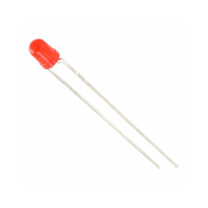 1 pcs : LTL-4211N - LED RED DIFFUSED T-1 T/H