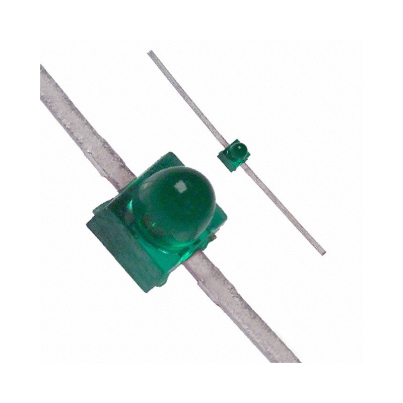 1 pcs : HLMP-7040 - LED GRN DIFFUSED AXIAL T/H AXIAL