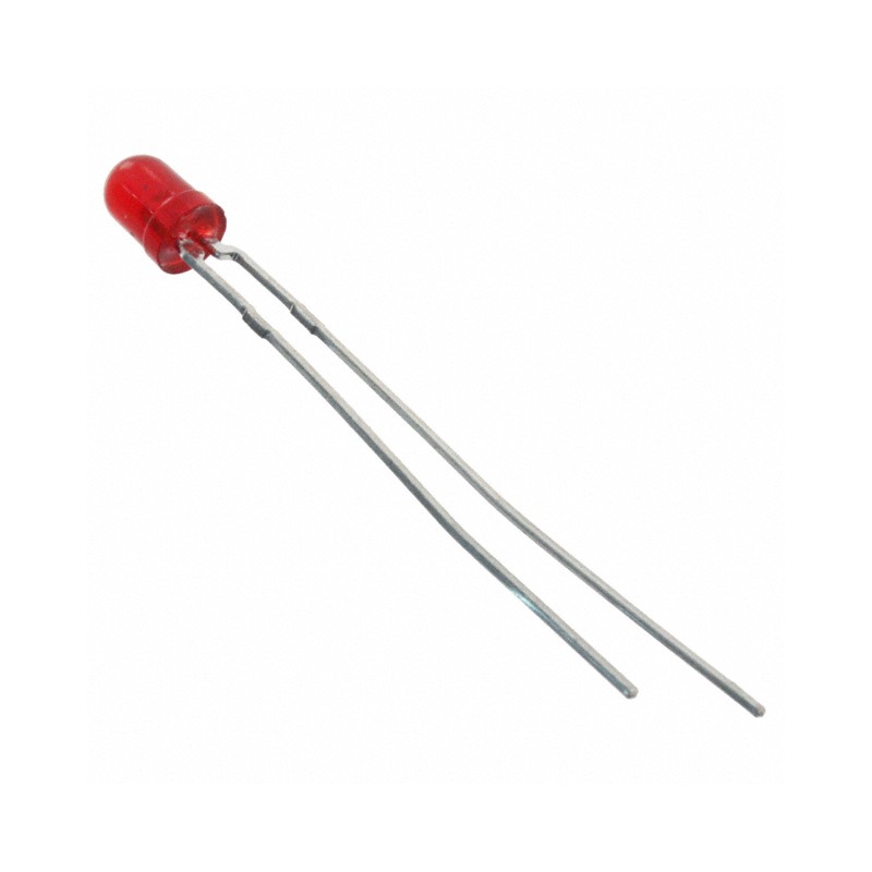 1 pcs : HLMP1700C6A0 - LED RED DIFFUSED T-1 T/H