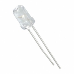 1 pcs : HLMP-CM3G-Y10DD - LED GREEN CLEAR T-1 3/4 T/H