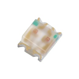 1 pcs : APTB1612SEKCGKC - LED GREEN/ORANGE CLEAR 4SMD