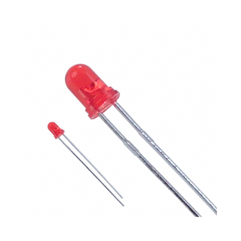 1 pcs : LTL-1CHEE - LED RED CLEAR T/H