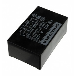 1 pcs - Schaffner, FN402 4A 250 V ac 400Hz, PCB Mount EMI Filter, Pin, Single Phase