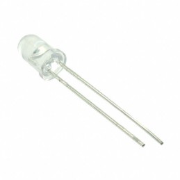 1 pcs : HLMP-EG1A-Z10DD - LED RED CLEAR T-1 3/4 T/H