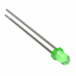 1 pcs : BL-BGE1V1 - LED GREEN DIFFUSED 3MM T/H
