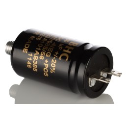 1 pcs - KEMET 100μF Aluminium Electrolytic Capacitor 385V dc, Stud Mount - ALT23A101AB385