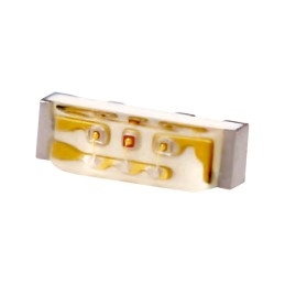 1 pcs : APFA2507LSURKSYKZGKC - LED GREEN/RED/YL CLR 4SMD R/A