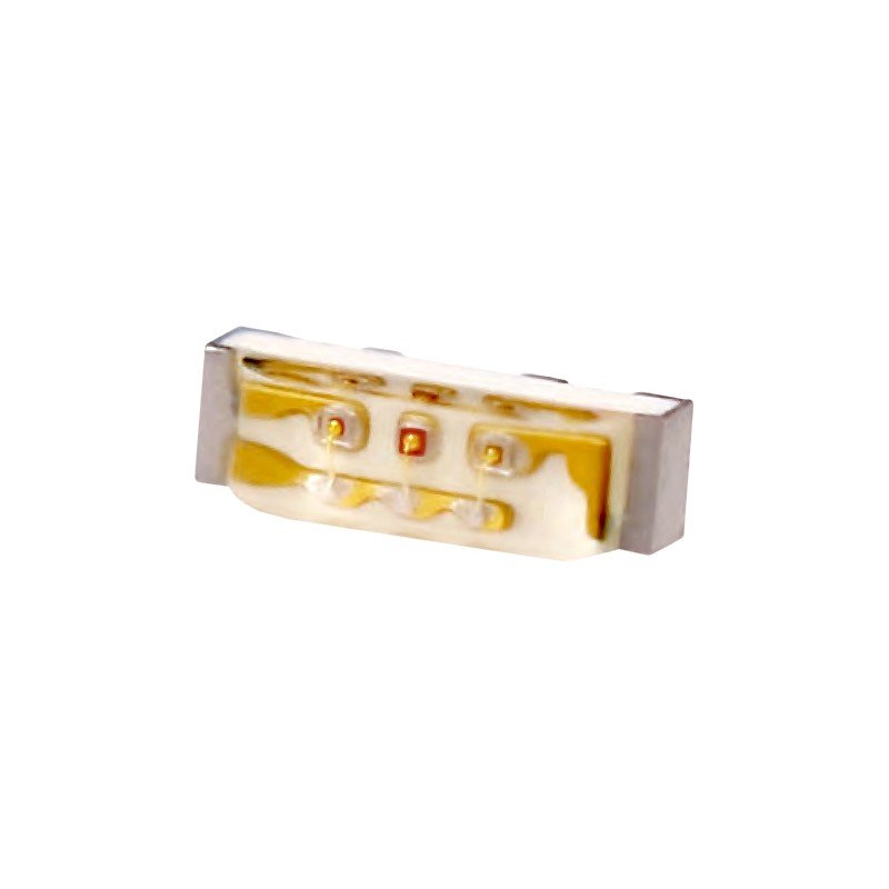 1 pcs : APFA2507LSURKSYKZGKC - LED GREEN/RED/YL CLR 4SMD R/A