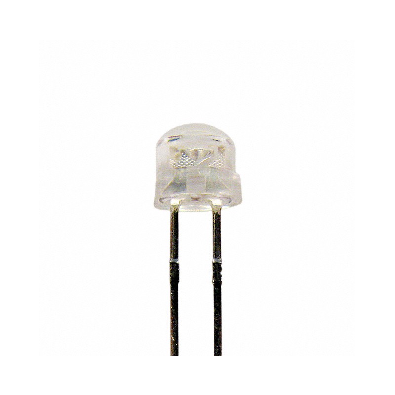 1 pcs : XLM2ACY169W - LED YELLOW CLEAR 5MM ROUND T/H