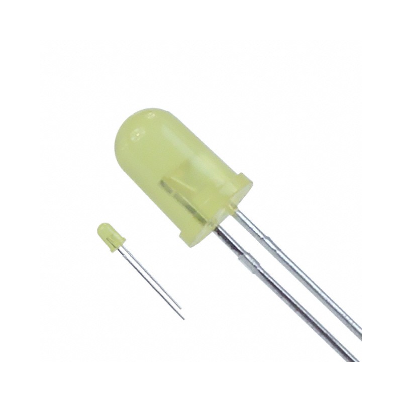 1 pcs : LTL-4253 - LED YELLOW DIFFUSED T-1 3/4 T/H
